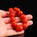Chinese Natural Nanhong Agate Beads Necklace / Pendant - 5