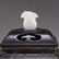 Bronze Inlay Hetian Jade Double Ears Incense Burner - 3