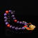 Vintage Amethyst & Red Agate Beads Prayer Bracelet