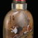 Vintage Peking Glass Inside Painting Lion Snuff Bottle - 5