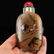 Vintage Peking Glass Inside Painting Lion Snuff Bottle - 7