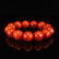 18 MM Chinese Nanhong Agate Beads Bracelet