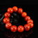 18 MM Chinese Nanhong Agate Beads Bracelet - 3
