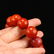18 MM Chinese Nanhong Agate Beads Bracelet - 6
