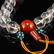 Qing Dynasty Crystal & Red Agate Beads Prayer Bracelet - 6