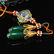 Qing Dynasty Crystal & Red Agate Beads Prayer Bracelet - 7