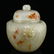 Chinese Qing Dy Hetian Jade Pot w Lid & Qian Long Mark - 5