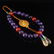 Qing Dynasty Amethyst & Red Agate Beads Prayer Bracelet