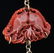 Openwork Vintage Silver Inlay Red Agate Pendant - 3