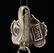 Openwork Vintage Silver Inlay Red Agate Pendant - 5