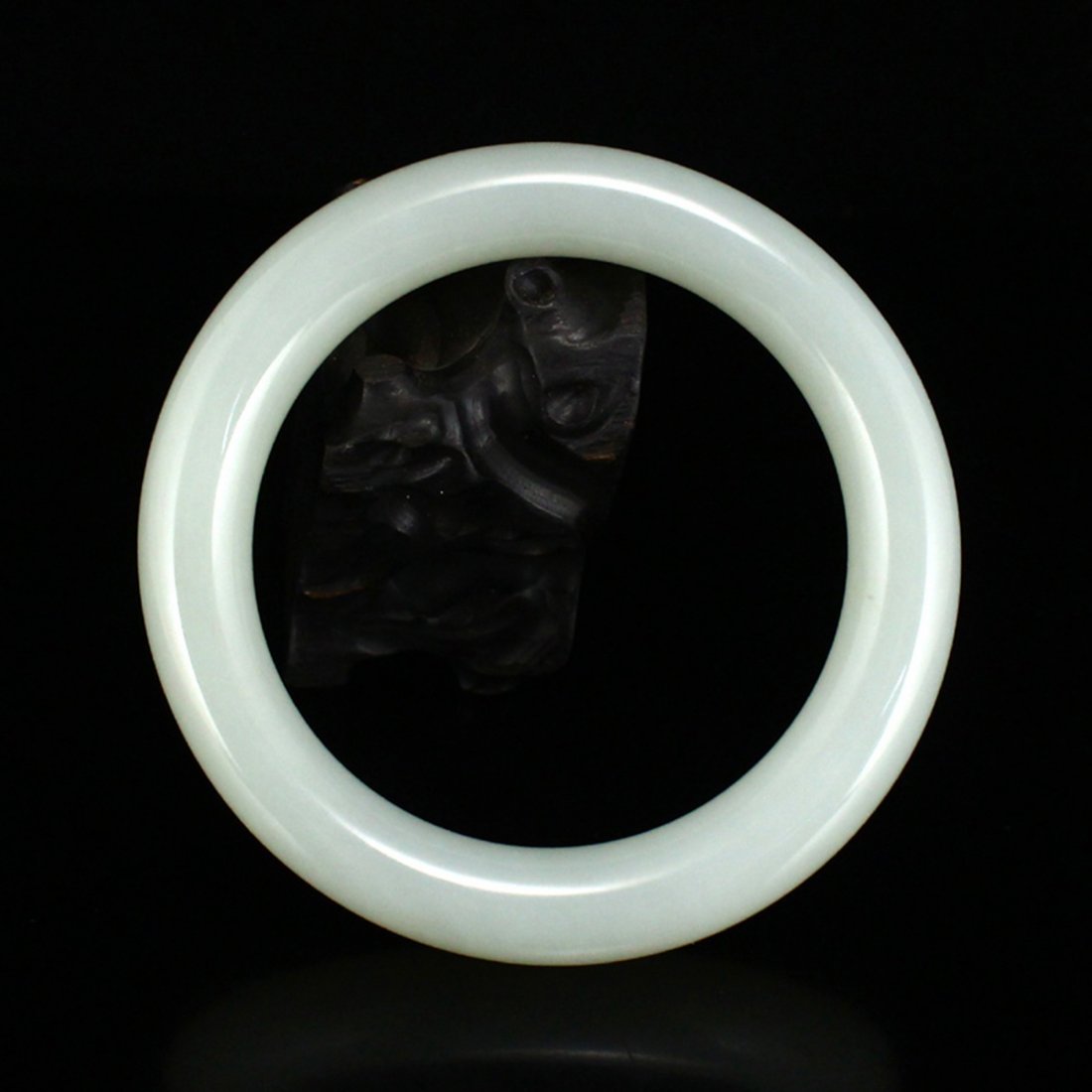 Inside Diameter 59 mm Chinese Hetian Jade Bracelet (1 of 7)