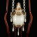 Superb Qing Dy Hetian Jade Braced Chain Lantern Statue - 4