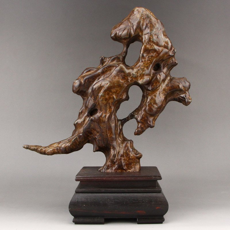 Superb Shape Vintage Lingbi Stone Original Stone (1 of 7)