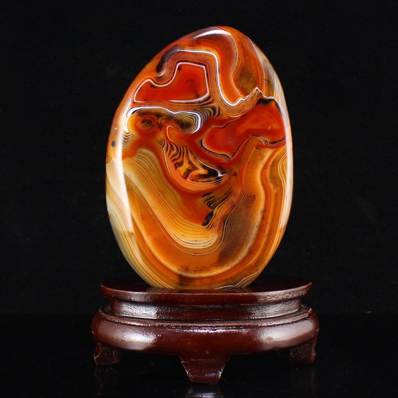 Beautiful Natural Agate Original Stone Statue (1 of 7)