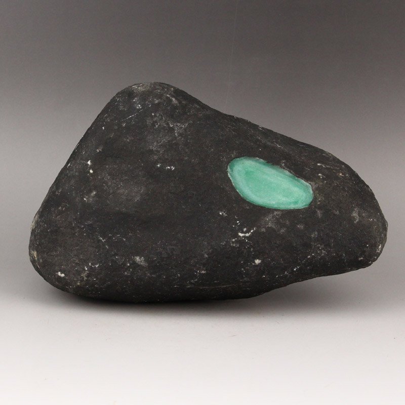 Superb Jadeite Original Stone Statue (1 of 6)