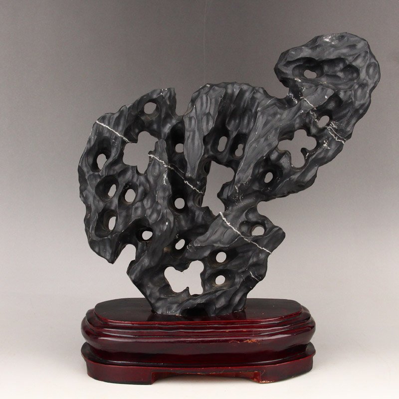 Superb Shape Vintage Lingbi Stone Original Stone (1 of 8)