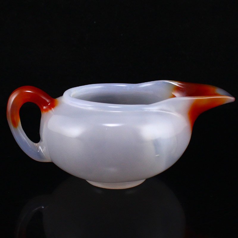 Chinese Natural Agate Cup w Certificate (1 of 9)