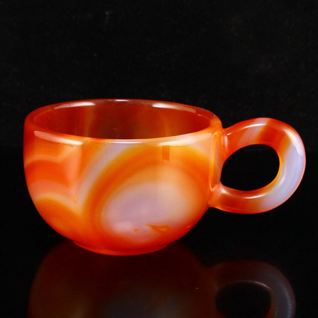 Chinese Agate Cup w Certificate (1 of 7)