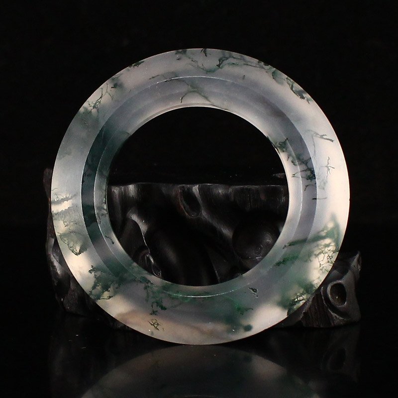 Chinese Warring States Period Agate Sancai Ring (1 of 6)