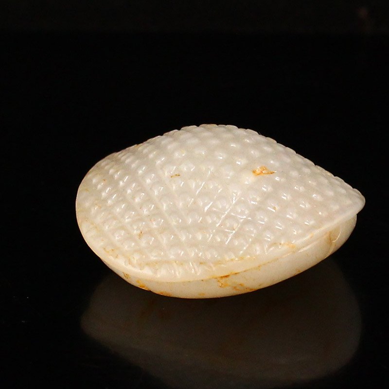 Vintage Chinese Hetian Jade Turtle Shell Pendant (1 of 6)