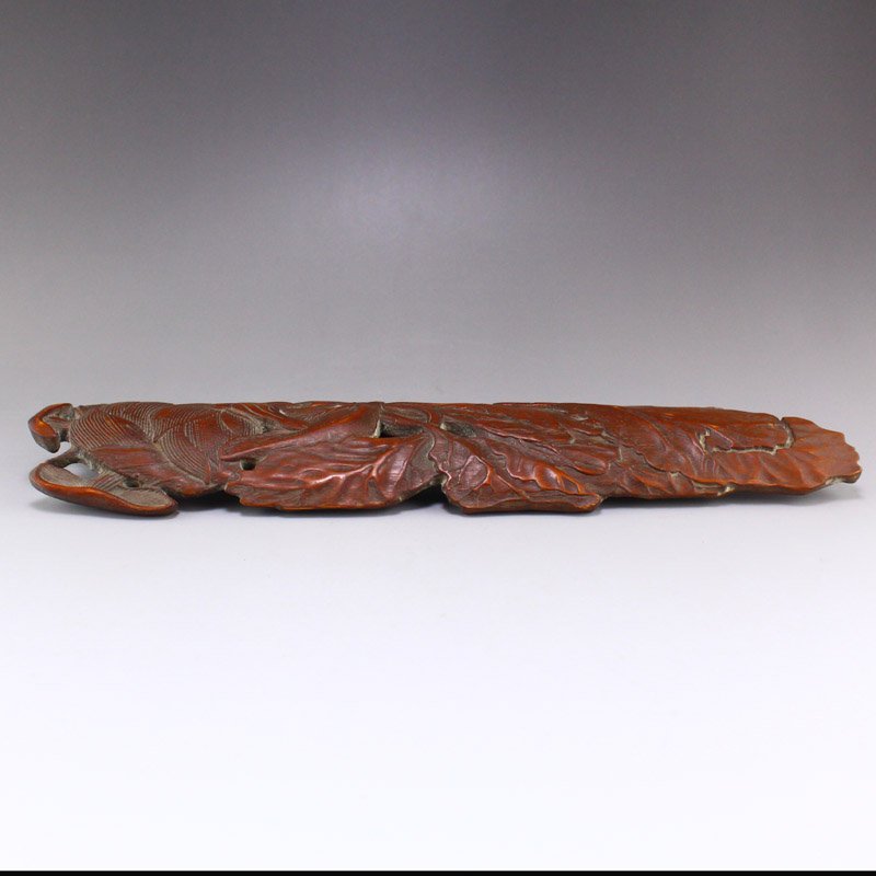 Vintage Chinese Bamboo Arm Rest (1 of 7)