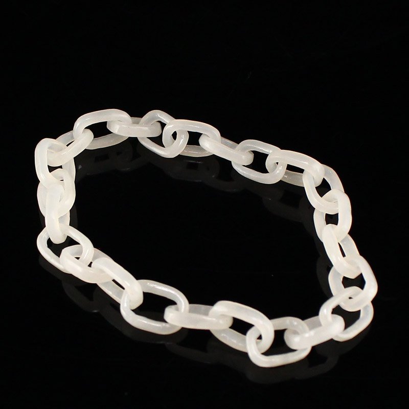 Openwork Chinese White Hetian Jade Bracelet (1 of 7)