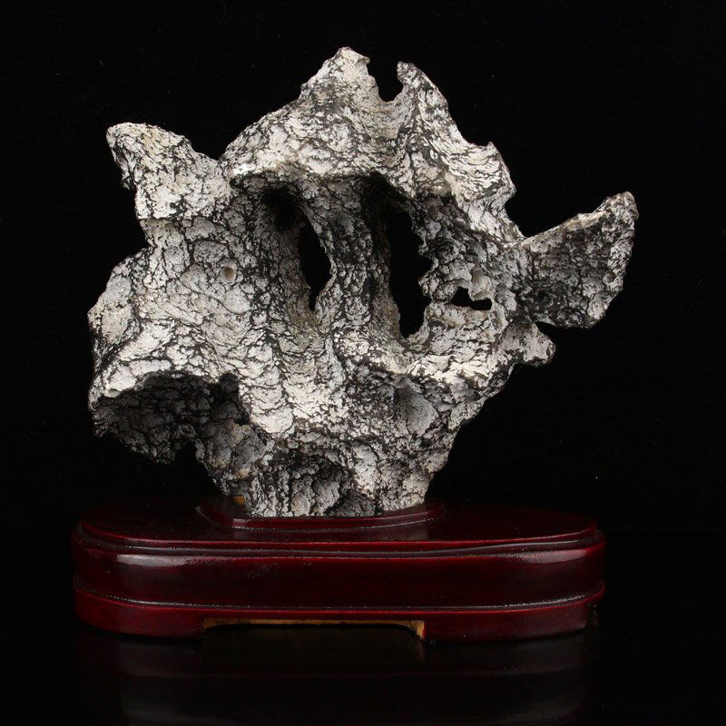 Superb Shape Vintage Lingbi Stone Original Stone Statue (1 of 7)