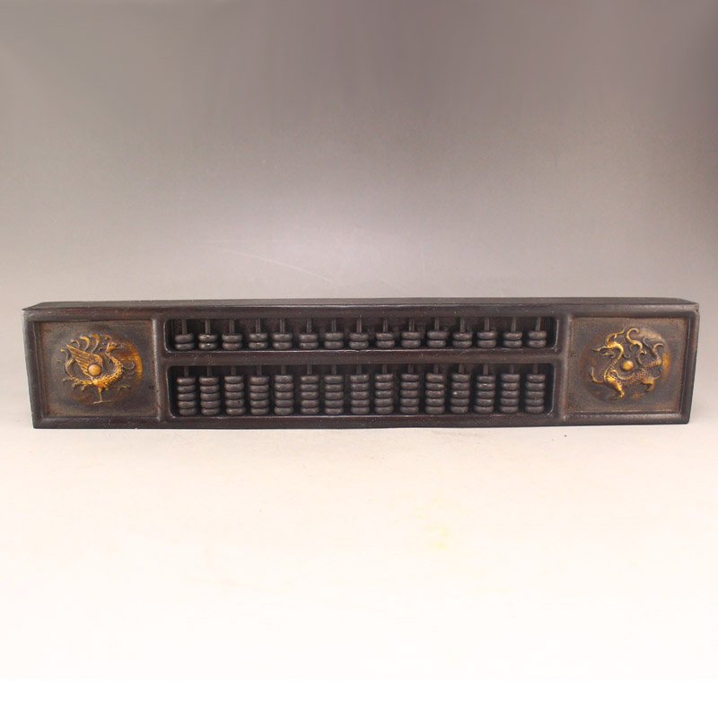 Vintage Chinese Zitan Wood Abacus (1 of 6)