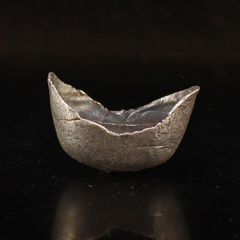 Chinese Qing Dynasty Pure Silver Ingot (1 of 6)