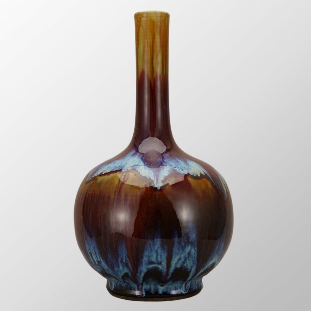 Beautiful Design Chinese Variable Glaze Jun Kiln Porcelian Vase (1 of 10)