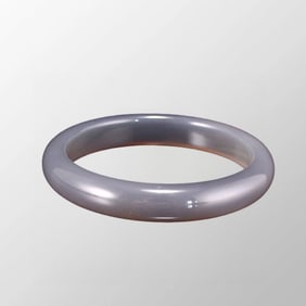 Inside Diameter 56 mm Chinese Natural Agate Bracelet