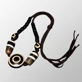 Tibetan DZI Agate Lucky Necklace