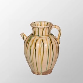 Chinese Yao Sancai Porcelain Pot