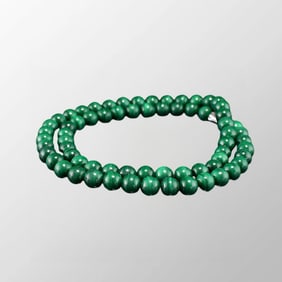 Beautiful South Africa Natural Malachite Beads Necklace