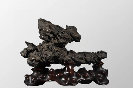 Superb Openwrok Natural Taihu Stone Original Stone Statue