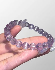 Beautiful Natural Spodumene Beads Bracelet