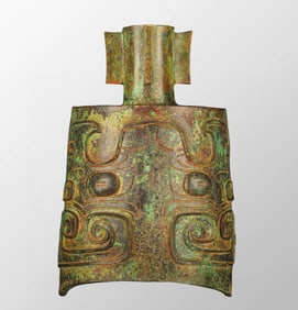 Vintage Chinese Bronze Musical Instruments