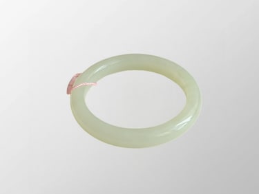 Inside Diameter 58 mm Chinese Natural Hetian Jade Bracelet