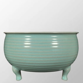Chinese Ru Kiln Porcelain Incense Burner