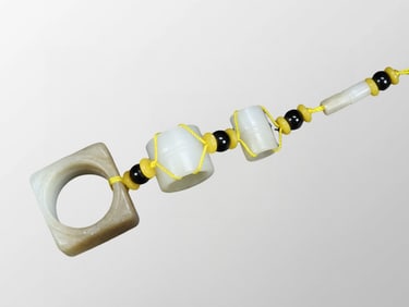 Vintage Chinese Hetian Jade Lucky Pendant