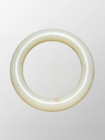 Inside Diameter 65mm Chinese Natural Hetian Jade Bracelet
