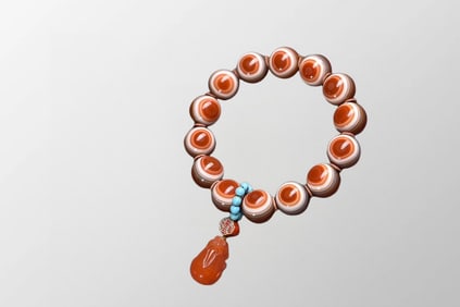 Tibetan DZI Agate Beads Bracelet