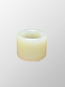 Inside Diameter 22MM Vintage Chinese Hetian Jade Thumb Ring