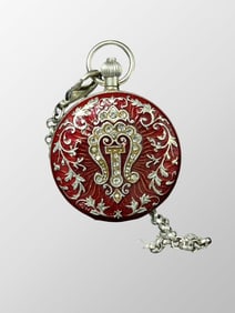 Vintage Brass Pocket Watch