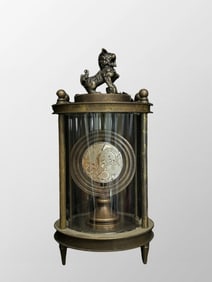 Vintage Brass Mechanical Clock