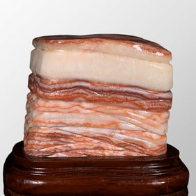 4.4 Kg Superb Design Chinese Pork Stone Statue