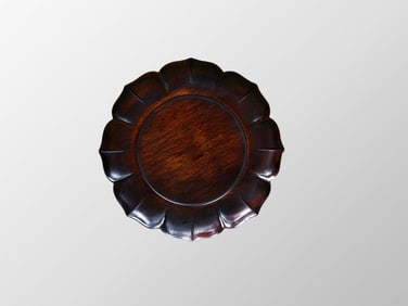 Chinese Natural Zitan Wood Tea Tray
