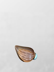 Old Chinese Agate Carved Peach Snuff Bottle