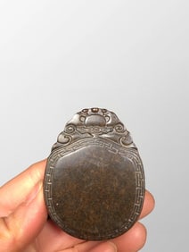 Vintage Ox Horn Lucky Pendant