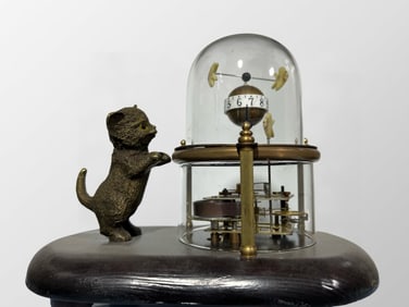 Vintage Copper Mechanical Clock